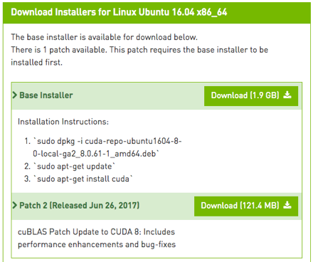 CUDA-download-toolikit-installer